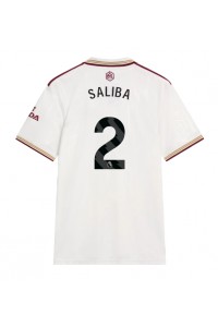 Arsenal William Saliba #2 Jalkapallovaatteet Kolmaspaita 2025-26 Lyhythihainen